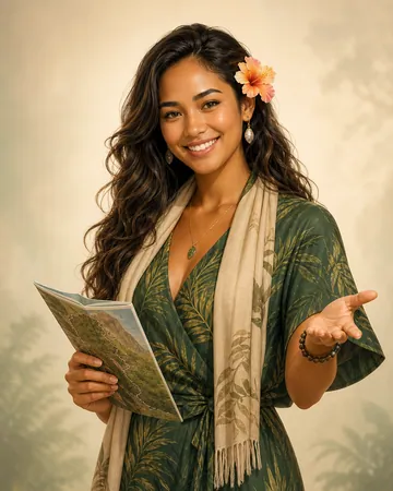 Malia, the fictional AI Hawaiʻi trip guide